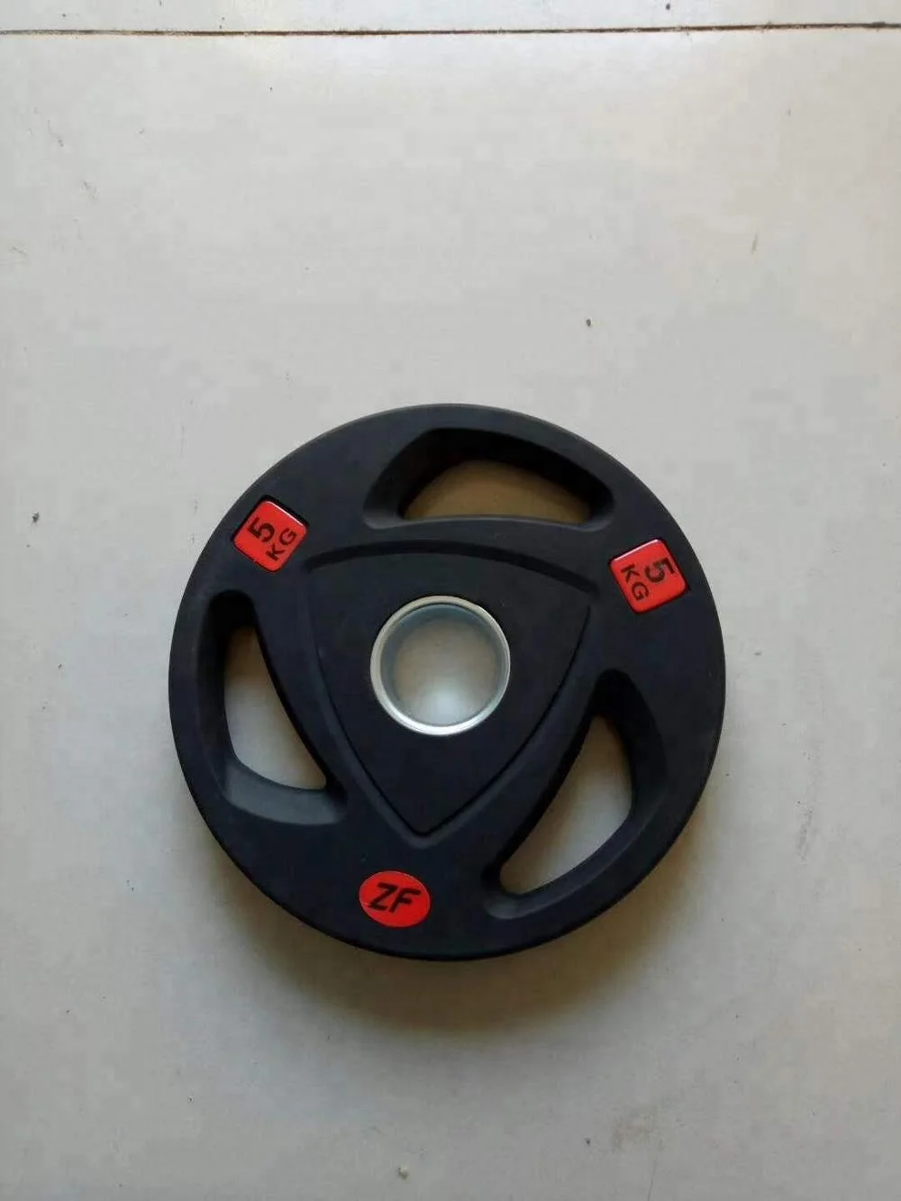 Фиксированная черная резиновая гантеля ASJ аксессуары для фитнеса и спортзала гантели W002