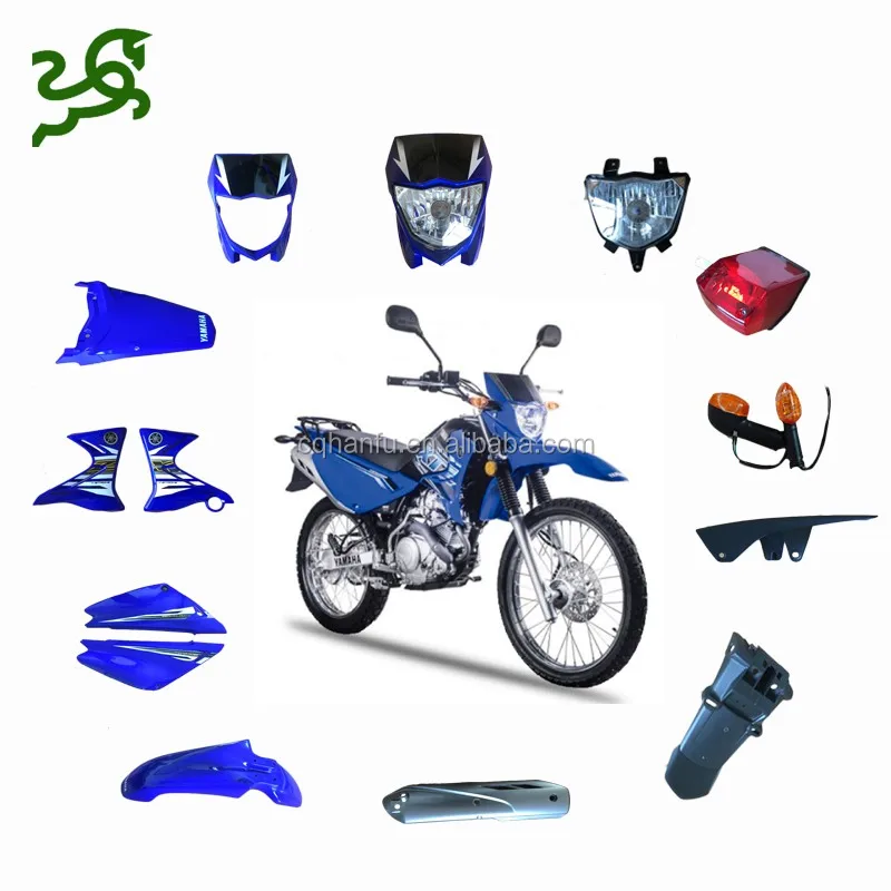 Wholesale XTZ125 Motorcycle Plastic Body Parts for Brazil