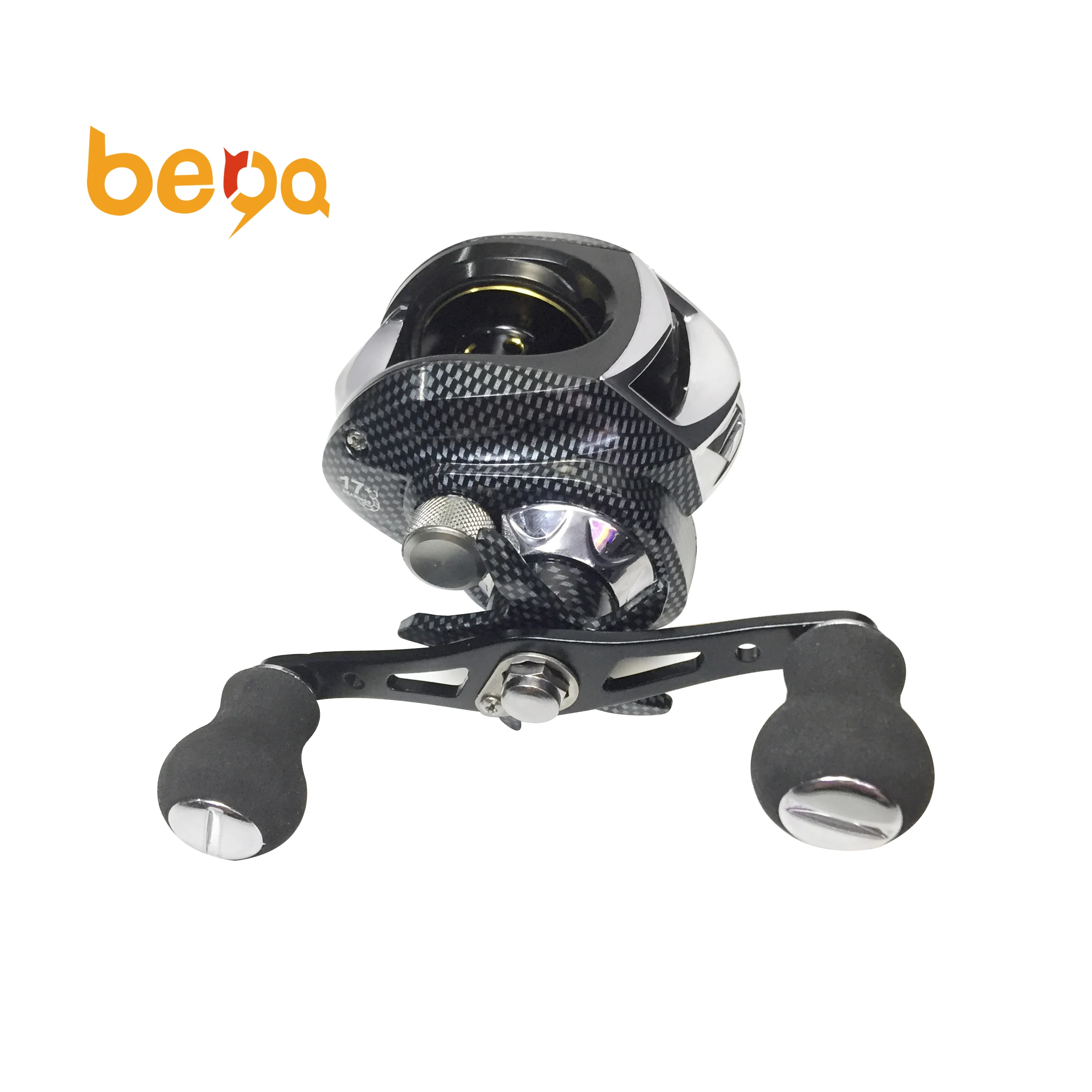 Smooth Dual Braking System 17+1BB Baitcasting Fishing Reel Low Profile Bait Casting Reel Smooth Dual Braking System 17+1BB Baitcasting Fishing Reel Low Profile Bait Casting Reel