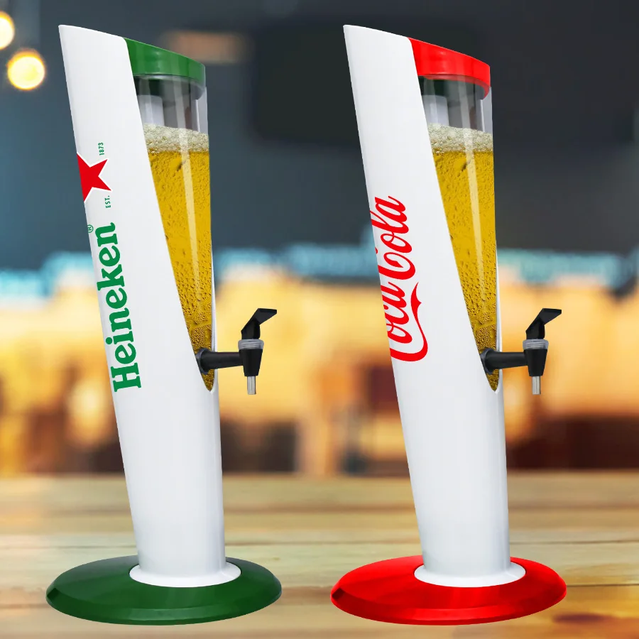 China Suppliers Innovative OEM Electronic Plasric Beer Tower LED