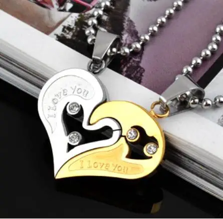 316l Stainless Steel Crystal Pendants 