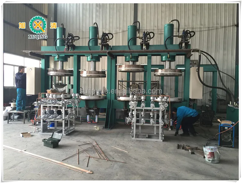 Motorcycle Tyre Vulcanizing Press Machine / Motorcycle Tire Bladder Curing Press