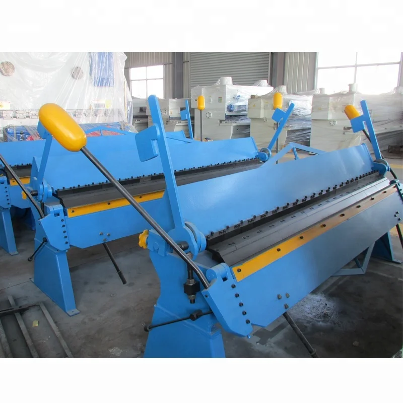 Quality Sheet Hand Mechanical Folder Machine Small Manual Sheet Metal Box and Pan Bending Machine