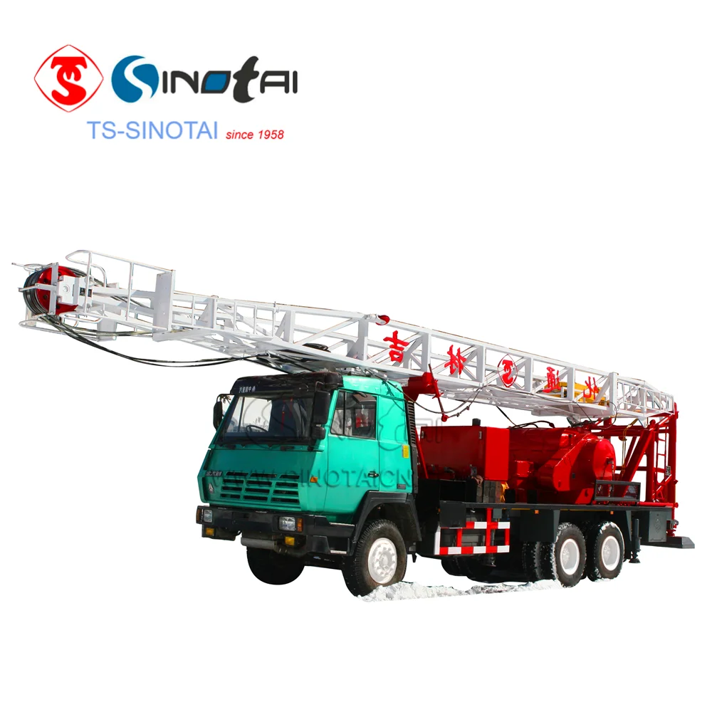 Hot Sale!API Oilfield Two Engines 40T XJ250 Truck-mounted Workover &Drilling Rig