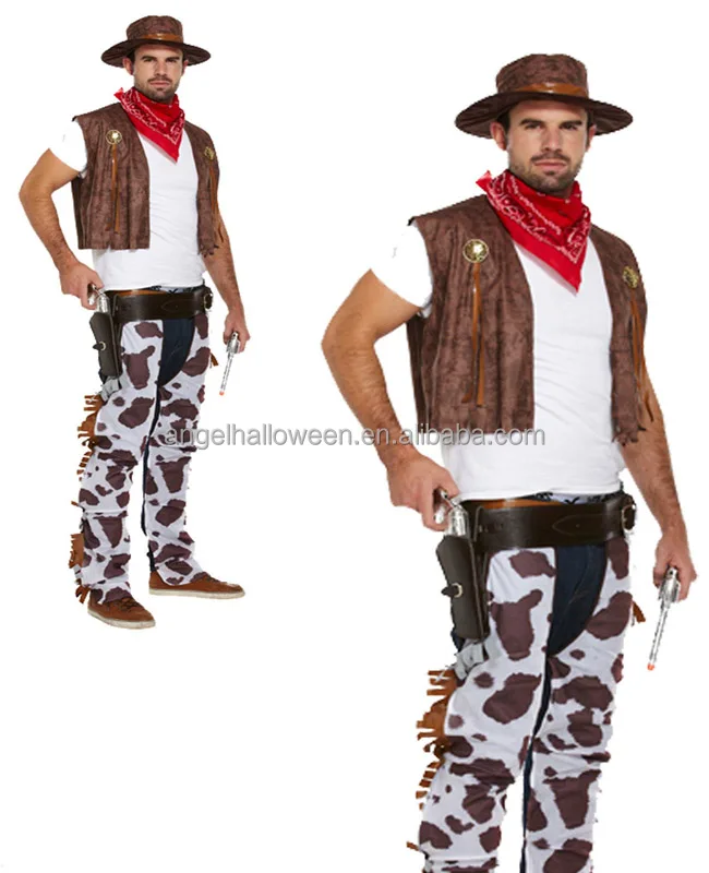 wild west men's clothing