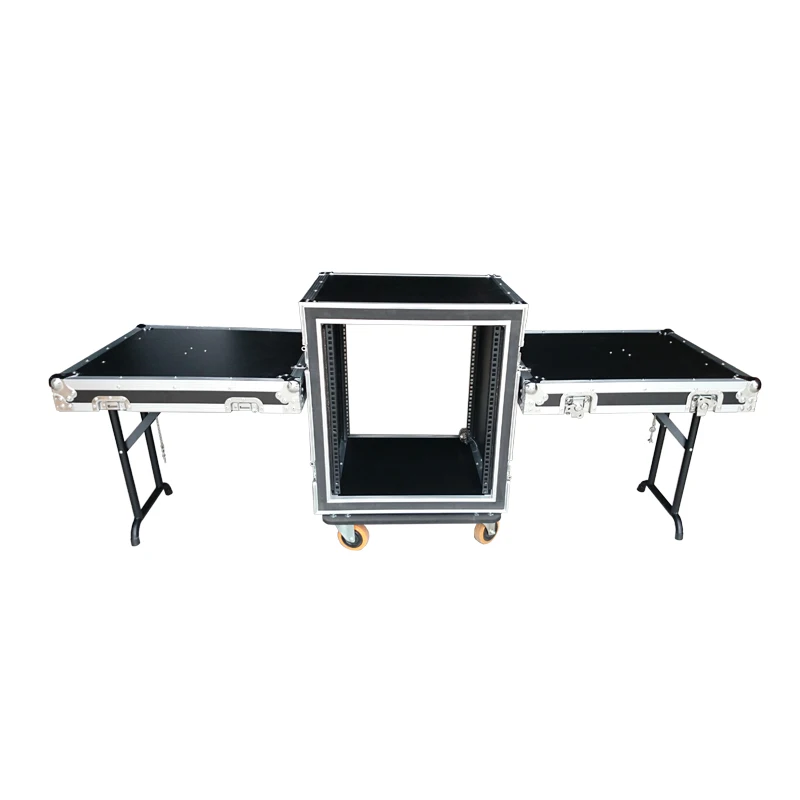 12Uサウンドシステムボックスラックケースショックマウントフライト