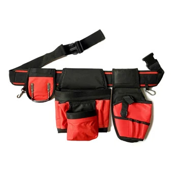 12 Pockets Farmers Comfort Combo Waist Electrical Tool Belt With Buckle