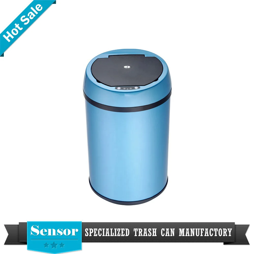12L Sensor Automatic Dustbin Sensor Garbage Can Waste Bins Smart Trash Bin