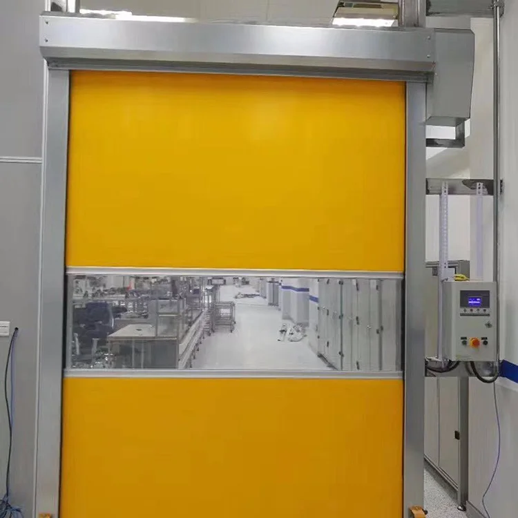 Industrial Automatic Fast Track Roll up Doors for Heavy Traffic Areas