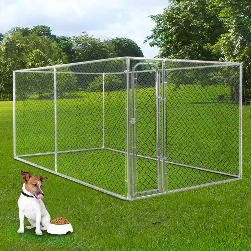 chain link pet enclosure