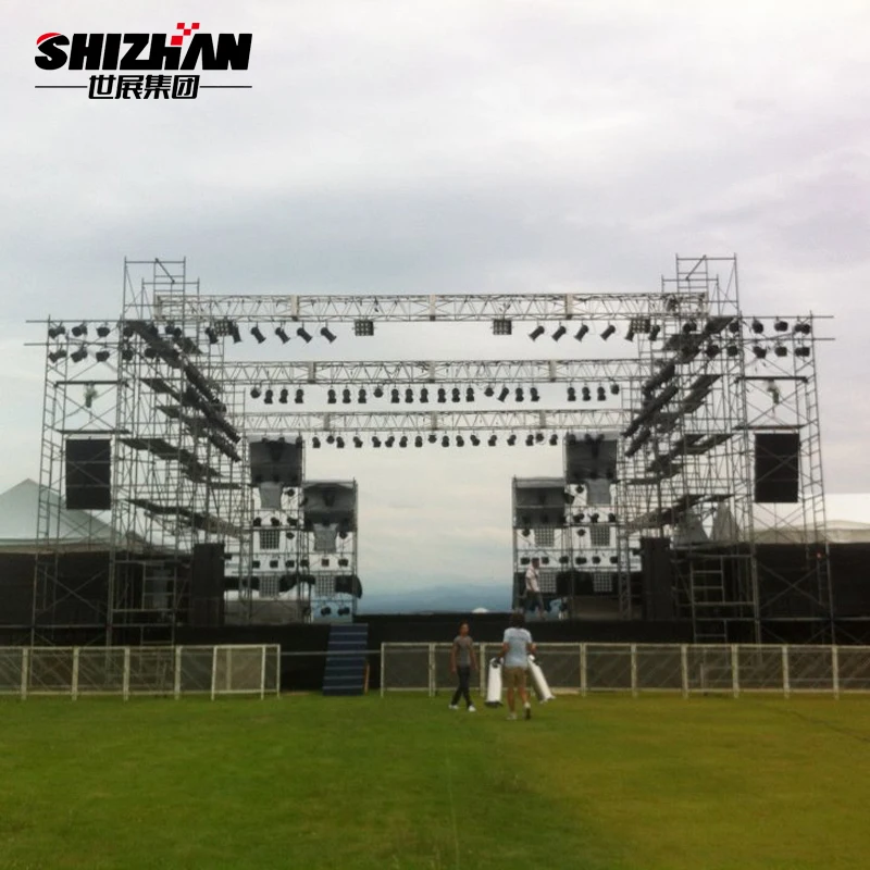 20 Meter Span Aluminum Truss Structure/12' Roof Truss