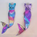 Fairy Tale Mermaid Outfit Sea Princess Costume Tops Bra Fishtail Clothes For Barbie Doll For 1