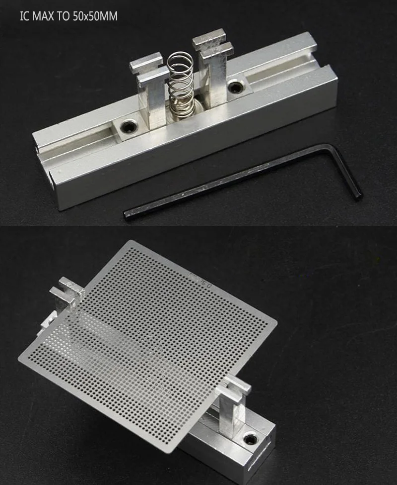 810pcs Direct Heating Reballing Bga Stencils Kit for Rework Station Complete Models