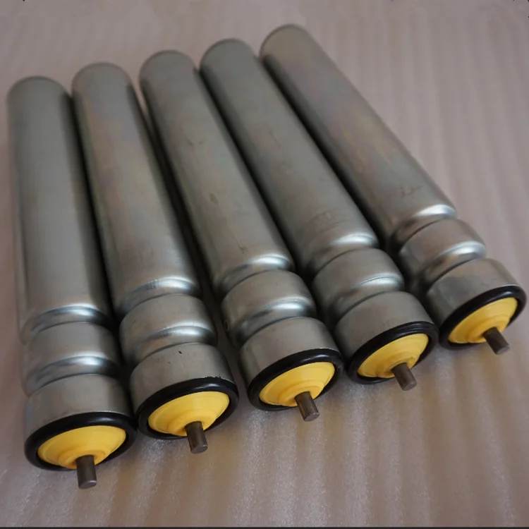 50mm Dia High Speed Spring Loaded Conveyor Roller O Belt Drive Roller