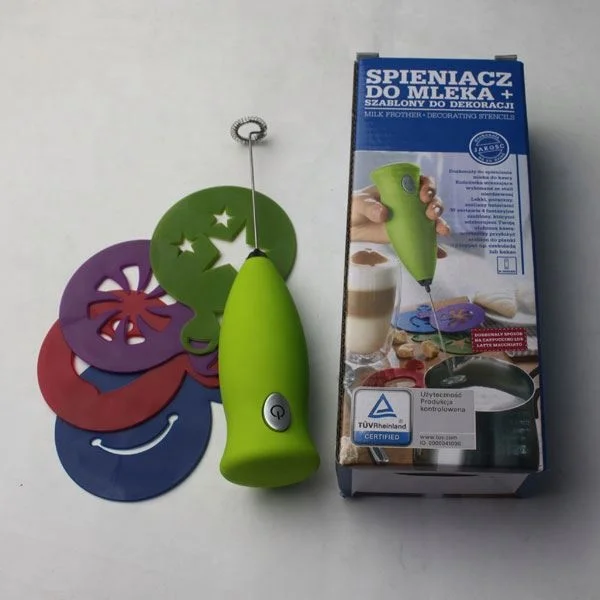 
Автоматическая ручная электрическая молочная фритюрница с трафаретом для кофе 