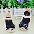 13 17cm Summer Bow Princess Jelly Girl Sandals Mini Melissa Shoes Children Beach Shoes Cute Cat