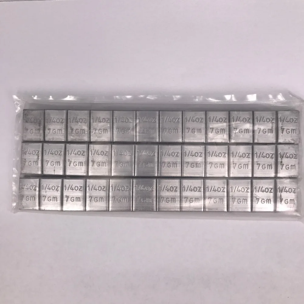 Set 50 Pezzi Pesi Equilibratura Da 35 Grammi Art.BGS9425-35 - Foto 4