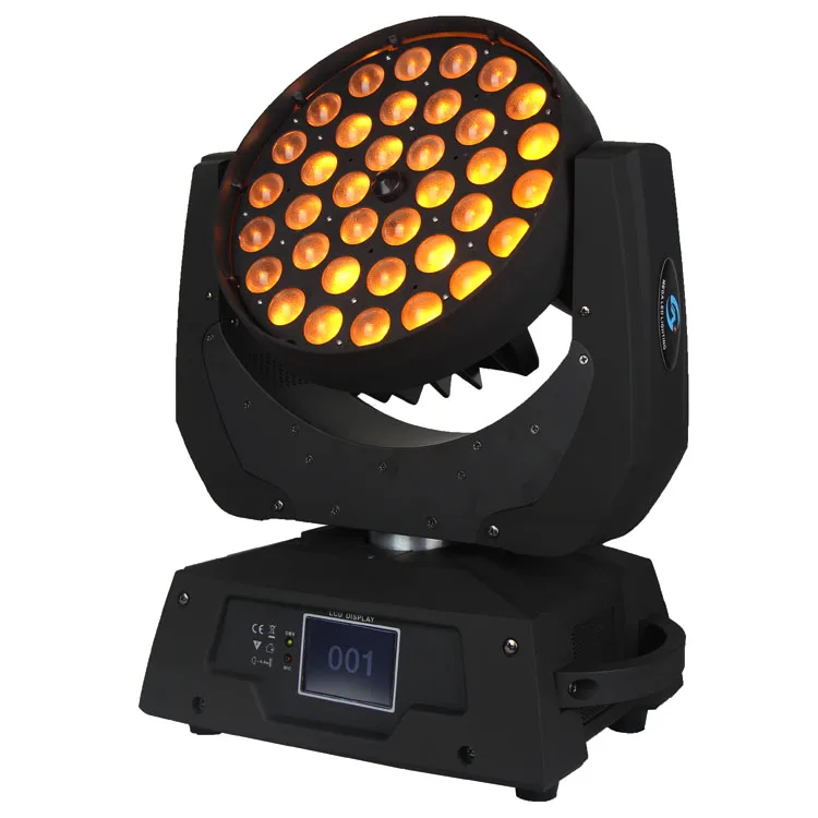 フォトビジョン 36x10w 4 in 1 rgbw 4in1 36x10 moving head wash zoom led