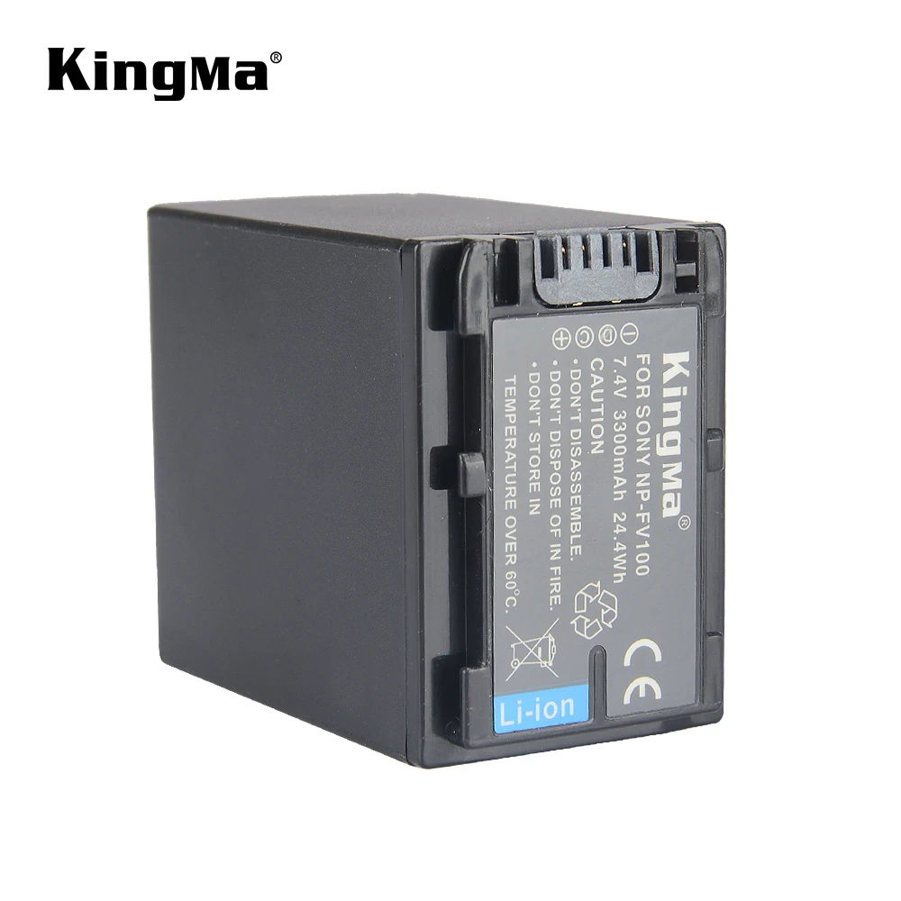 Kingma NP-FV100 Battery - Reliable Power for Sony Cameras