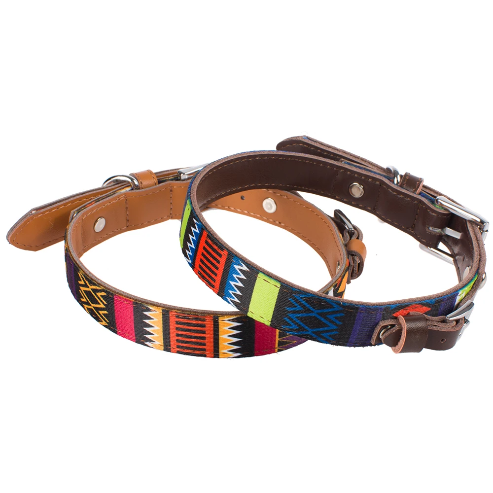 aztec dog collar