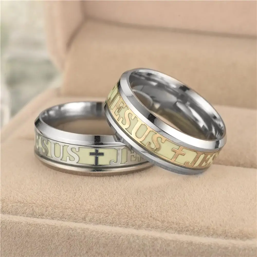 Stainless Steel Ring Religious | Christian Jewelry Men Ring | Religious  Rings Men - Rings - Aliexpress