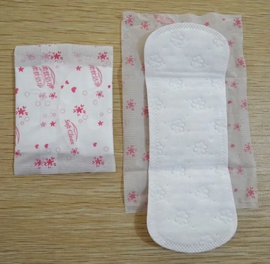 Japan Technology Without Winges Mini Sanitary Pad Machine Daily Use Full Auto Disposable Panty Liner Making Machine