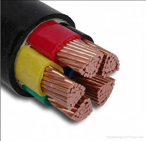 PVC Insulated Copper 3x35 1x16 Power Cable Underground Cable Trays Power Cables