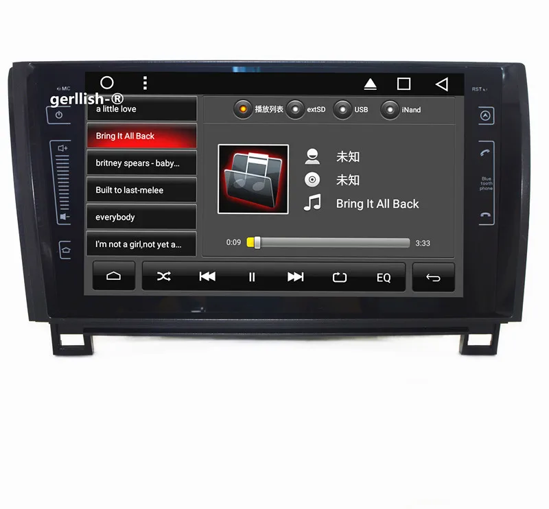 For Toyota Tundra Sequoia 2008-2013 Android Car Multimedia Video Dvd Player...