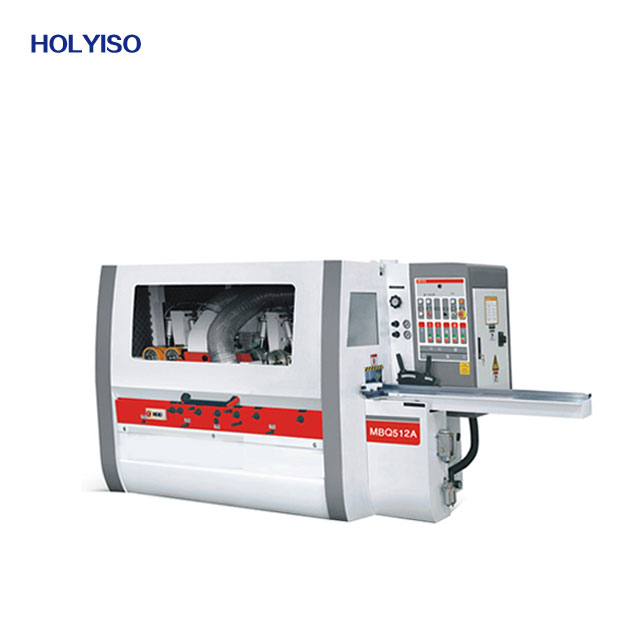 HOLYISO Automatic Heavy Duty Wood Planer Industrial 4 Side Moulder Planer  MBQ512A