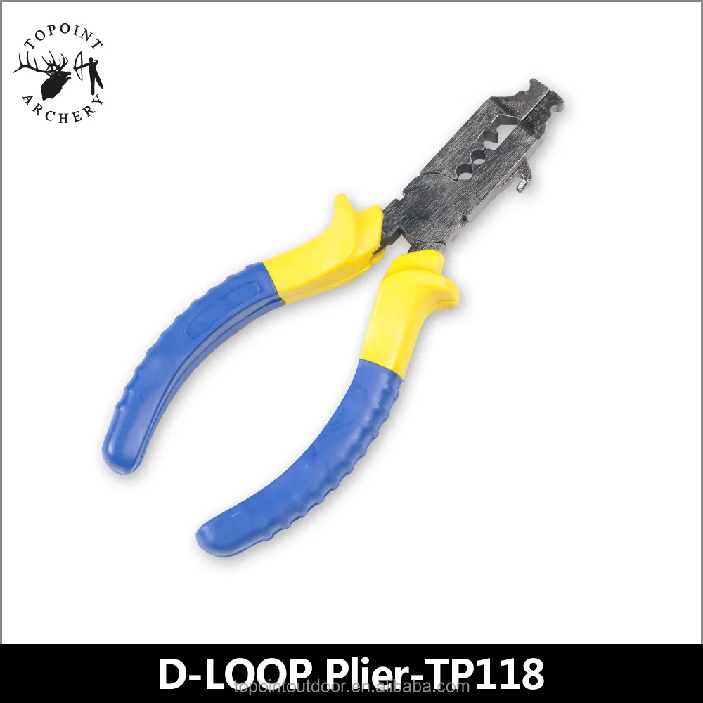 Plier D Loop Plier, Multi Function Pliers D Loop Pliers Copper Buckle  Pliers Clamping Bow Repair Tools 