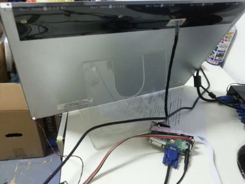 Frameless Led 18.5" Open Frame Tv Computer Monitor Without case