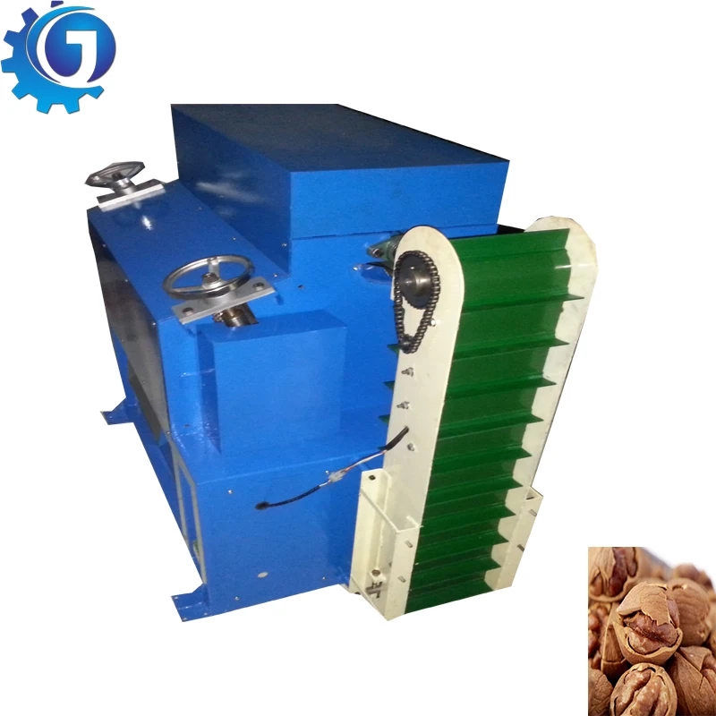 Industrial Cracker Walnut Shell Factory Price Walnut Sheller Full Automatic Nut Cracker