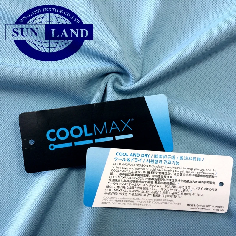 Recycled Polyester DTY Moisture Wicking & Quick Dry Coolmax Yarn  Sweat-Absorbing Coolness Moisture Transfer SD, RW Activewear Sportwear  Swimwear - China Coolmax and RPET price