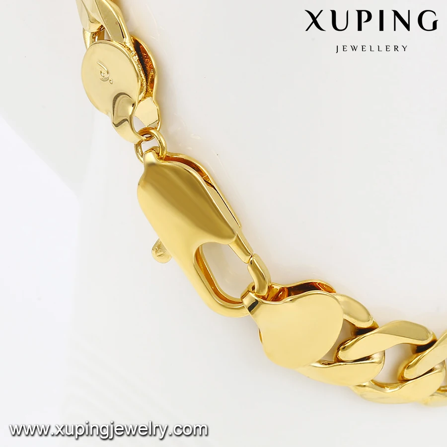 70736 Fashion Costume Jewelry 24k Gold Dubai Men Chains