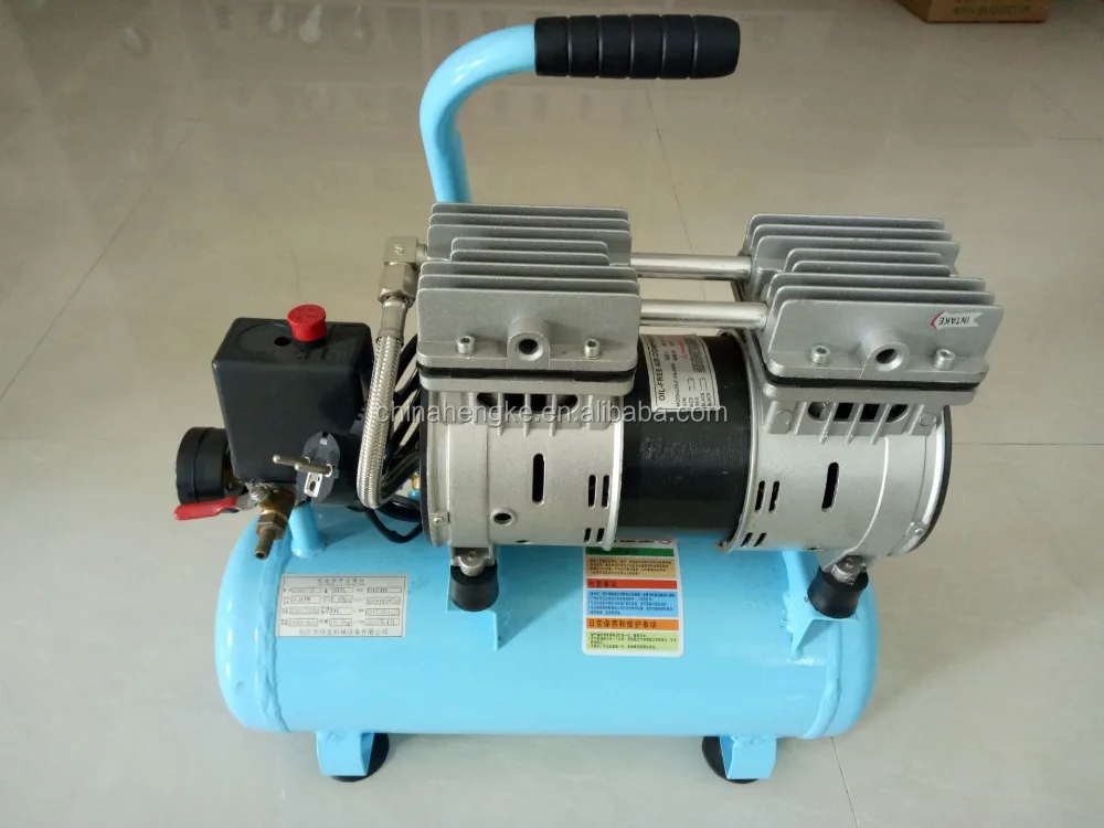 Oil Free Portable Small Silent Air Compressor 9l 24l 30l 50l Industrial