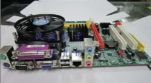New G31 motherboard integrated 2.8G Xeon server CPU dual core + fan set with 1-year warranty