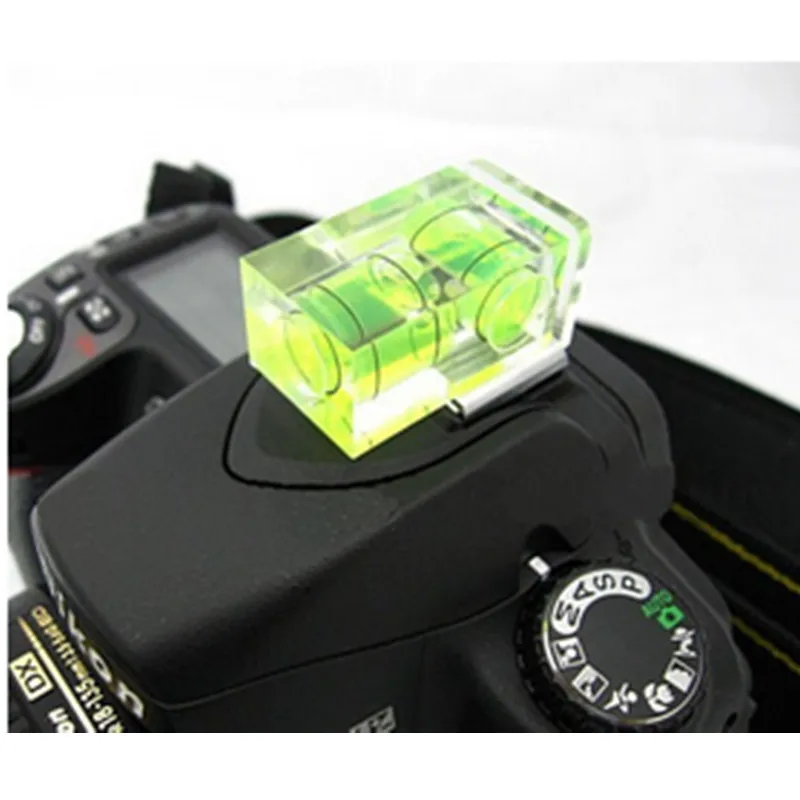 EU SALE Hot Shoe Two Axis Double Bubble Spirit Level for Digital and Film Cameras J450