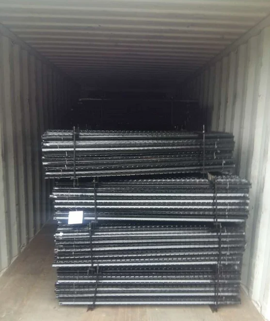 1.7kg/m Black Bitumen Painted Y Fence Post With Teeth For Middle East ...