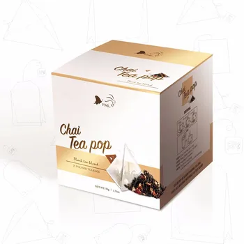 Chai Tea pop,milk tea and black tea for digestion and slimming