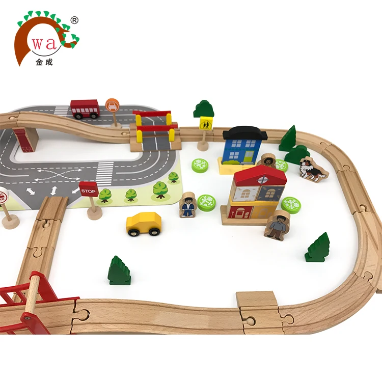 
2018 самый популярный детский деревянный игрушечный железнодорожный поезд, рождественские игрушечные поезда/детский поезд 