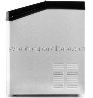 Кубический коммерческий льдогенератор с кубическим охлаждением, 50 кг, OEM, большая емкость, Модернизированная профессиональная машина для мгновенного производства льда