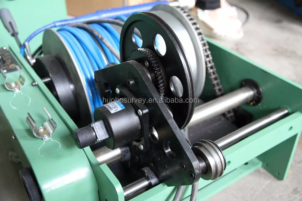300m to 3000m Electric Winch Geophysics Borehole Logging Winch  Geo Mini Winch