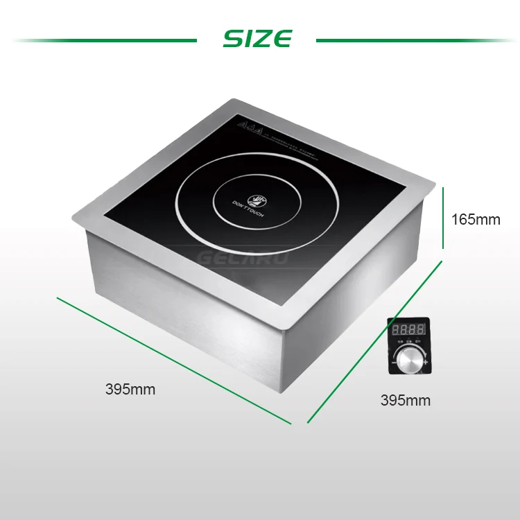 Stainless Steel Embedded Built-in Induction Cooktop Multi-functional Commercial Induction Cooker With Remote Control