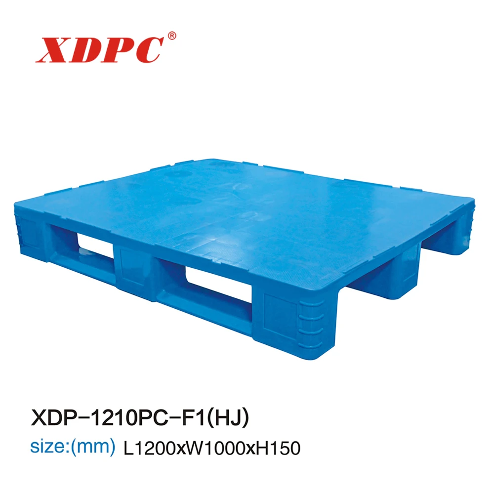 Bulk china flat top 1200 x 1000 mm export use plastic pallet