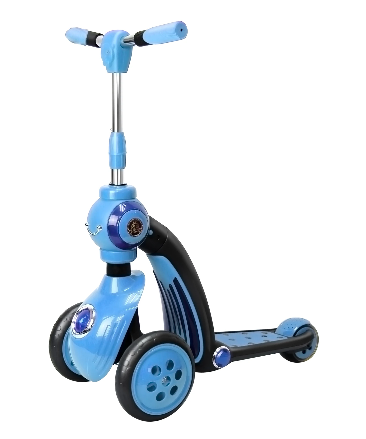 Новый стиль детский трехколесный 2-в-1