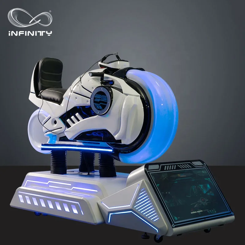 Virtual Reality Cockpit Motorcycle Simulator - 9D VR Racing Game