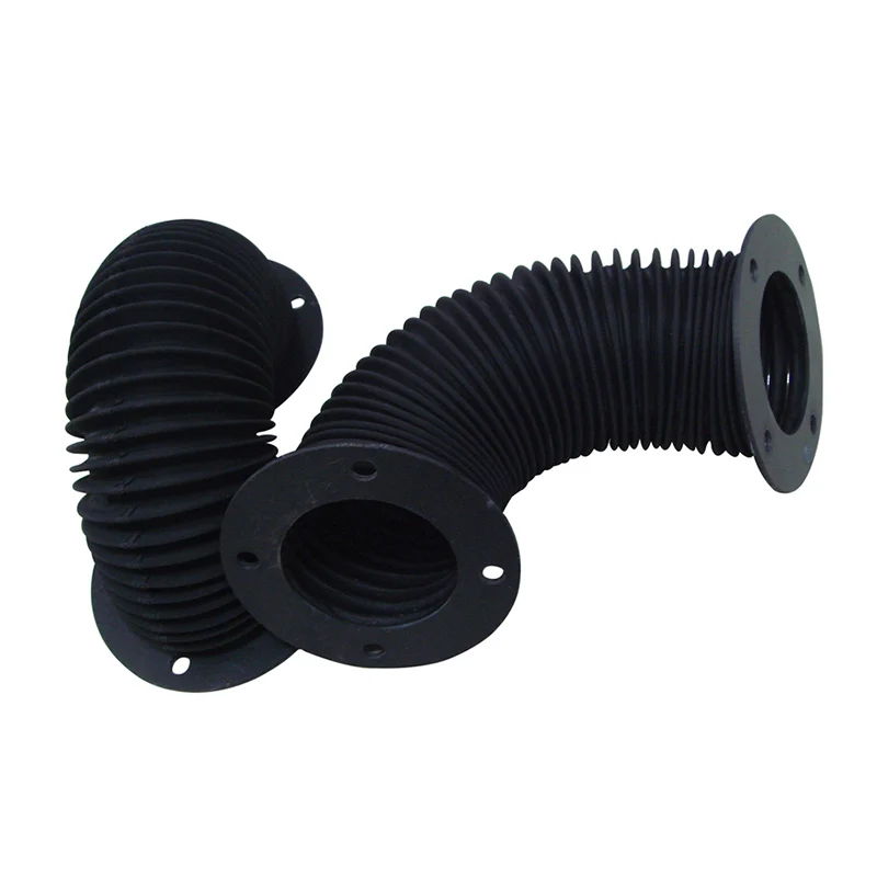 Custom Rubber Accordion Bellows Round Dust Cover Protective Cover