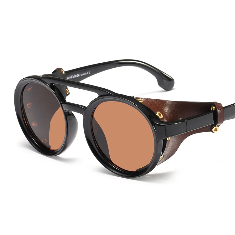 Occhiali Da Sole Uomo Donna Vintage Polarizzati Occhiali Da Sole Polarizzati Rotondi Steampunk Lenti Hd Uv400 925930