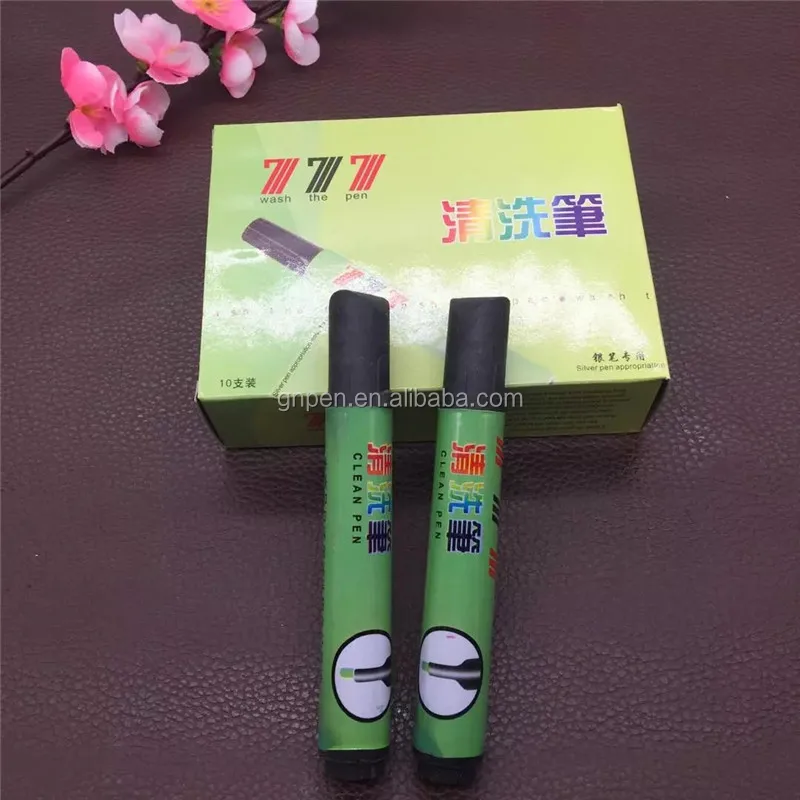 
 Автоматическая Очищающая ручка для мытья серебряной линии стержня ручки  
