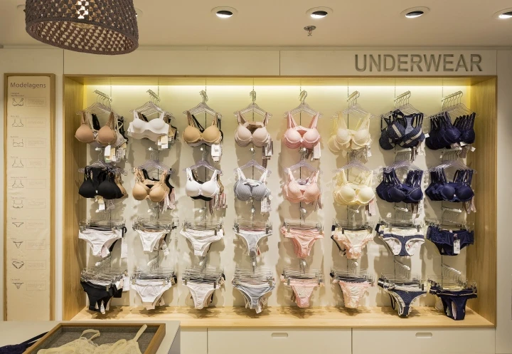 Fashion Underwear Shop Decoration Retail Boutique
